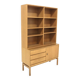 Scandinavian oak bookcase, Marian Grabinski, Möbel-Ikea, Sweden, 1960