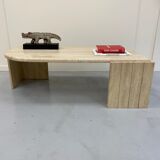 Low table in travertine
