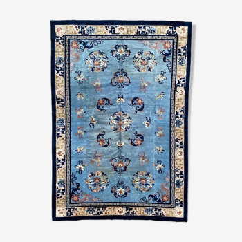 Tapis pékinois art déco chinois