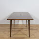 Mid Century Walnut Dining Table by Bohumil Landsman for Jitona, Czechoslovakia, 1960s