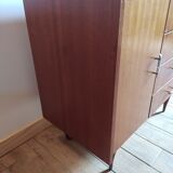 Commode scandinave pied compas
