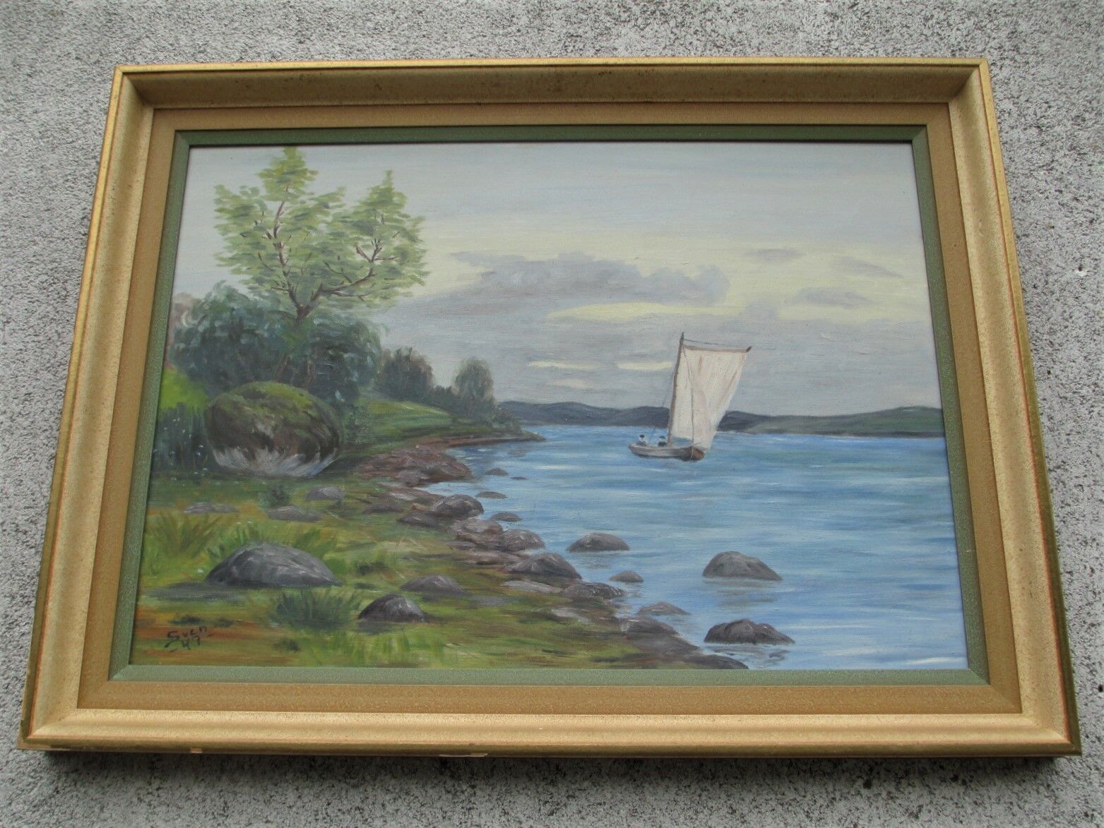 Art, aut. Sven, Sweden, lata 40.