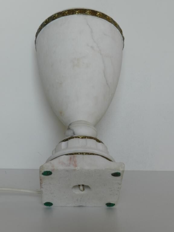 Lampe de salon en marbre