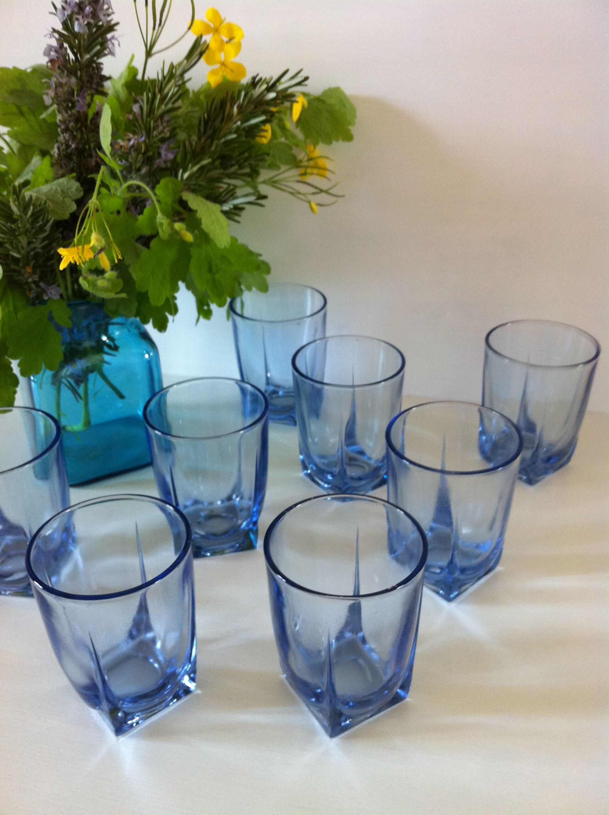Antique Art Deco glasses
