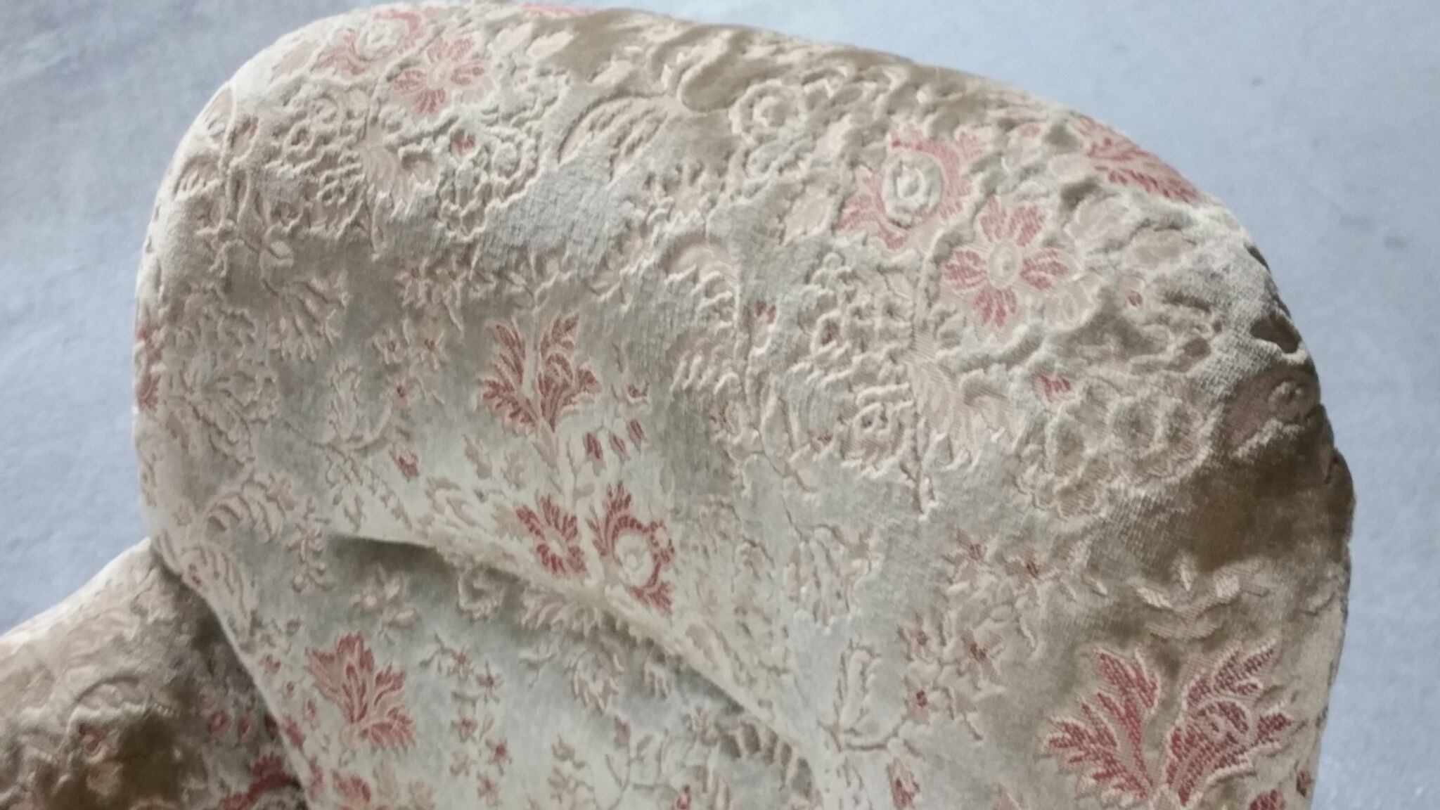 Pair of armchairs flower 50s