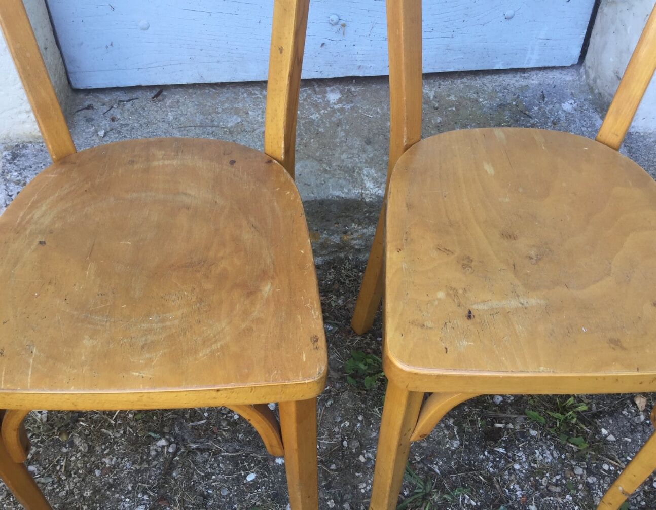 Following Baumann Bistro chairs