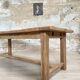 Table de ferme en chêne massif