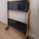 Vintage folding dessert table made in France.
