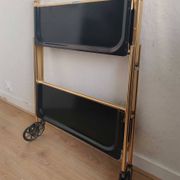 Vintage folding dessert table made in France.