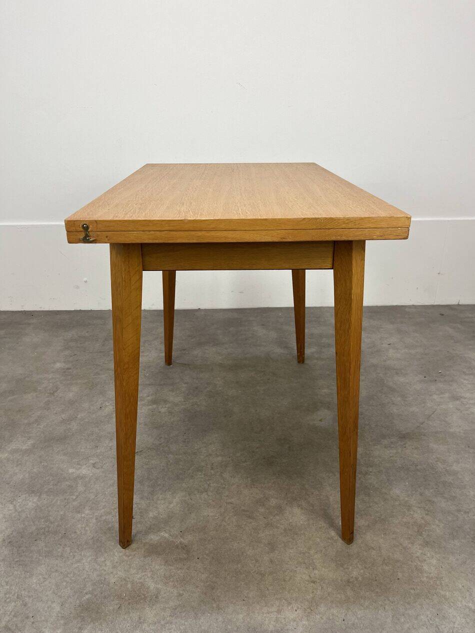 Compass leg table, 1950s, vintage.