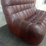 Vintage cubist lounge sofa
