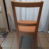 Solid wood chair