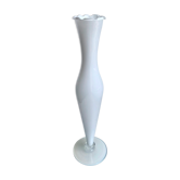 Vase en opaline dentelée années 30/40
