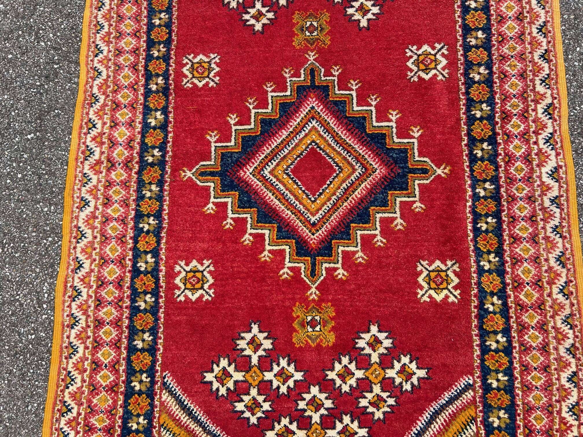 Vintage berber rug