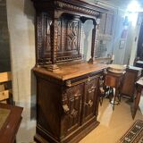 Renaissance Style Oak Sideboard