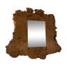 FLOATING WOODEN MIRROR