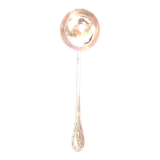 Old ladle silver metal monogram