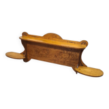 Antique Flemish Wall Tiered Stand, early 1900s