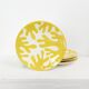 Large plate - Yellow Cineraria