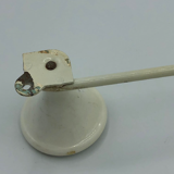 Vintage hook white and chrome