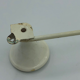 Vintage hook white and chrome