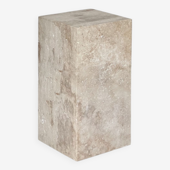 Travertine stele