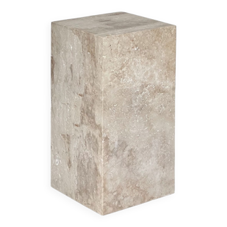 Travertine stele