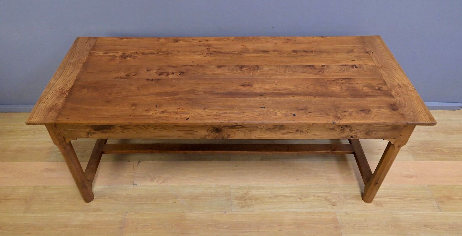 Table de ferme en frêne et chêne – 2ème partie XIXe
