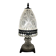 Lampe à poser en cristal taillé