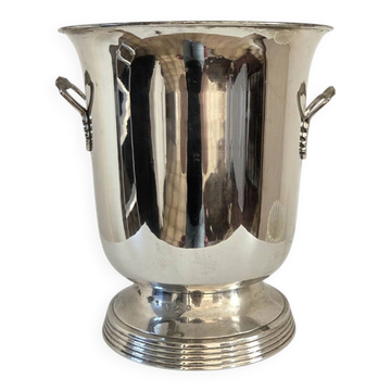 Silver-plated champagne bucket