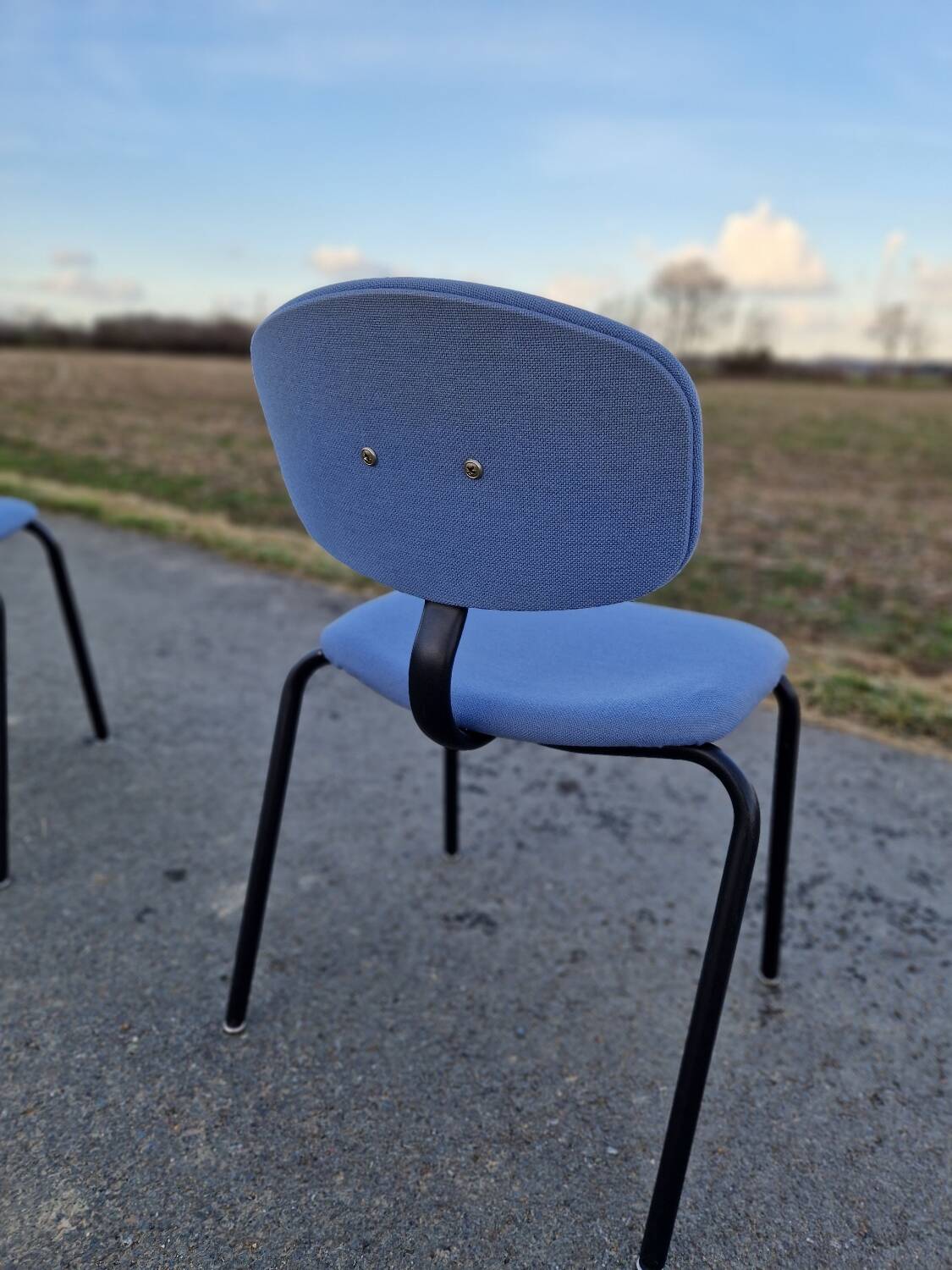 Set of 4 420-44 Strafor chairs