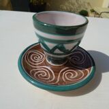 3 ceramic shells Robert Picault Vallauris Vintage