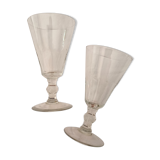 Duo de verres anciens