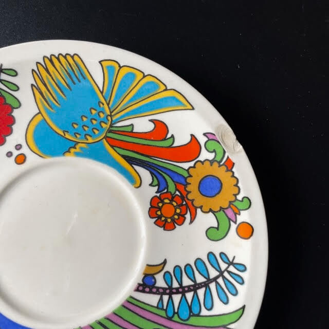 3 plates Villeroy and Boch model Acapulco