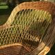 Armchair in rattan 1960-1970