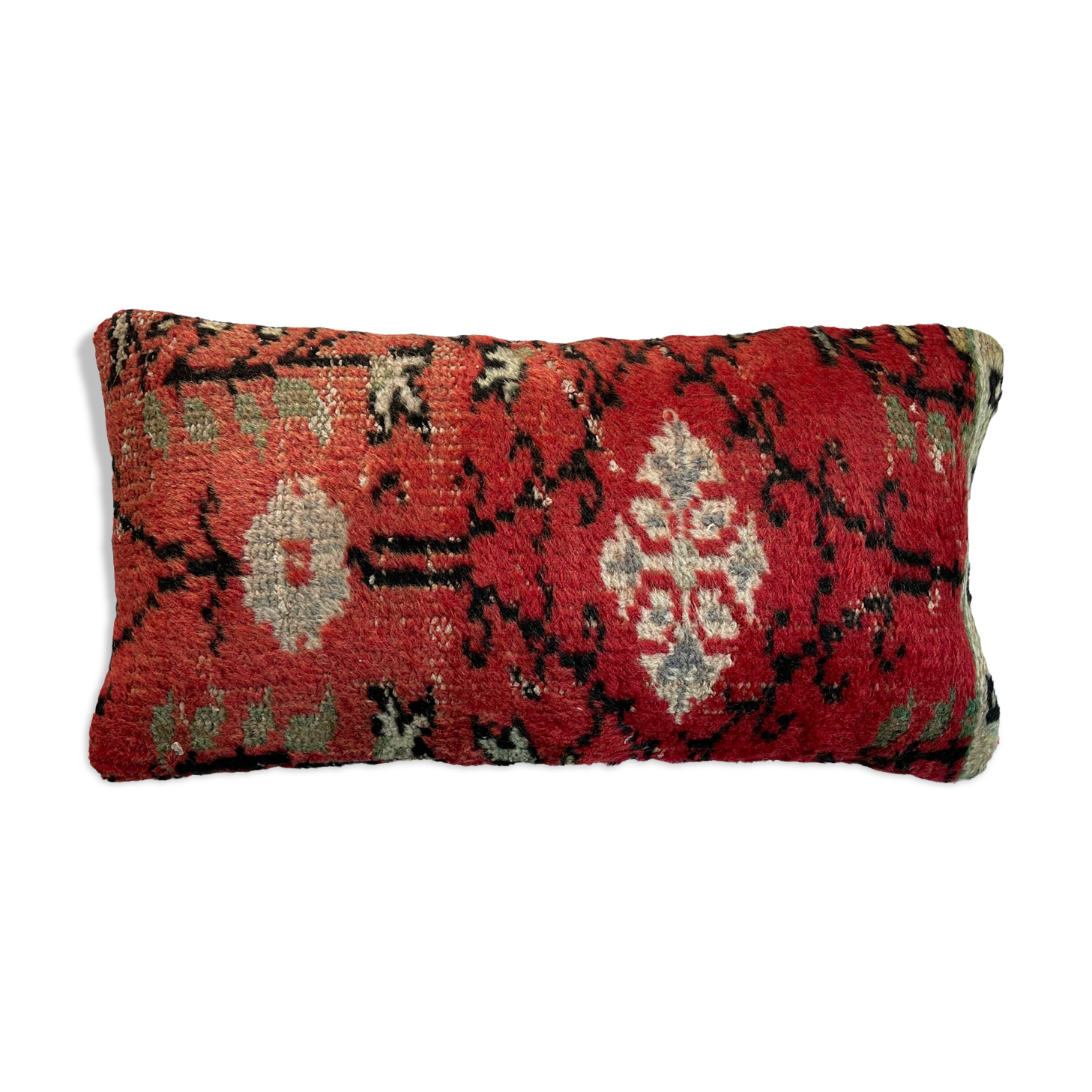 Vintage turkish handmade cushion cover, 30 x 60 cm