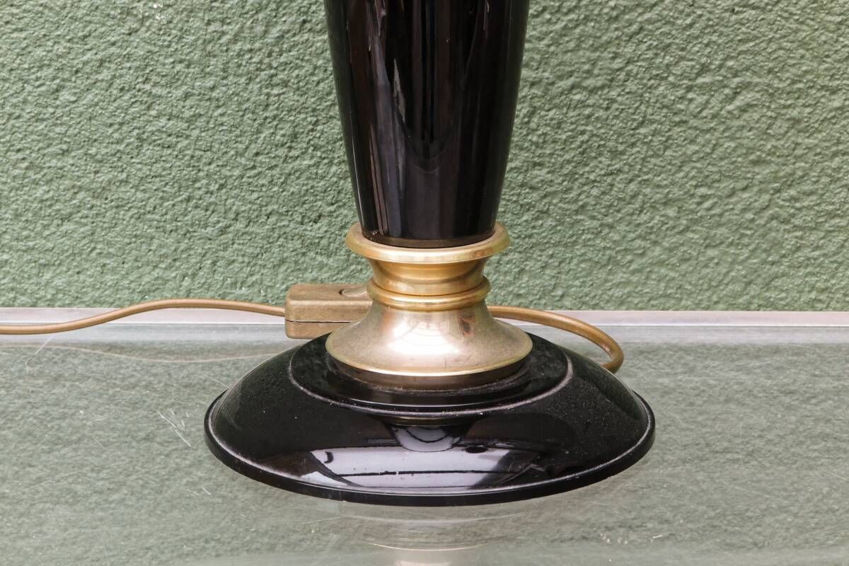 Pied de lampe "Trocadéro" par Robert de Schuytener, années 70-80