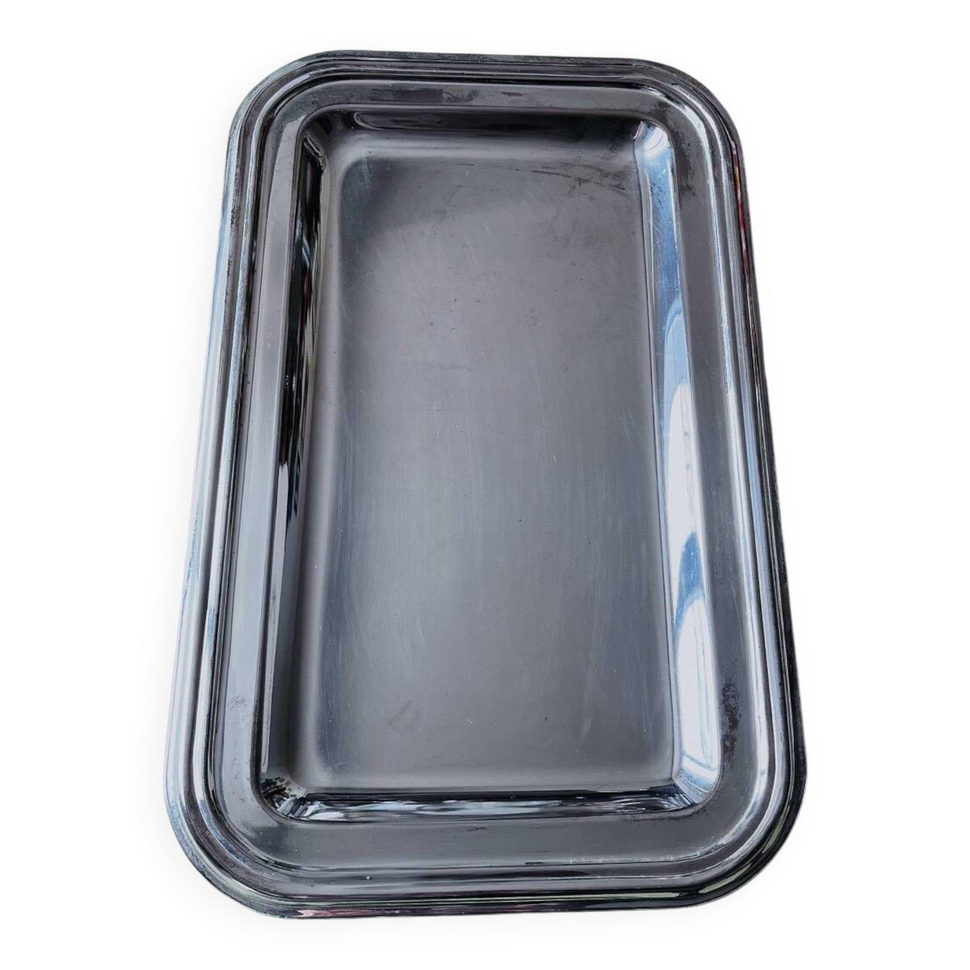 Vintage silver-plated tray