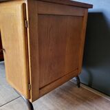 Vintage schoolmaster desk from the 1950s