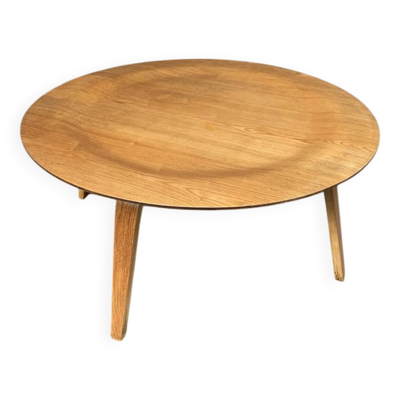 Table basse CTW frêne, Charles & Ray Eames Herman MIller Evans 1940s