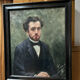 French School of the 19th Century, Portrait of a Young Man, 1891 Oil on Canvas