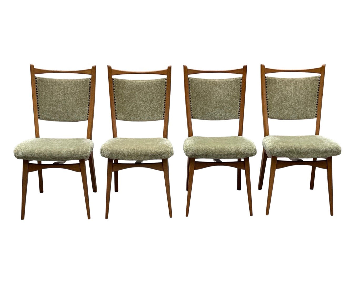 Vintage set of 4 Dining room chairs 1960s