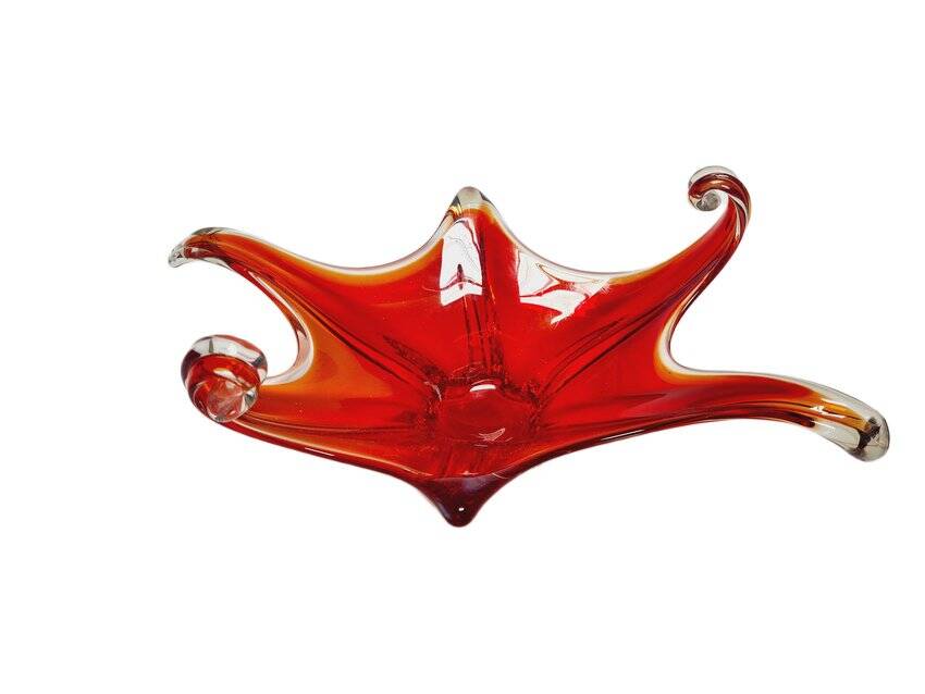Decorative bowl by Murano Mandruzzato, Italy, 1950s
