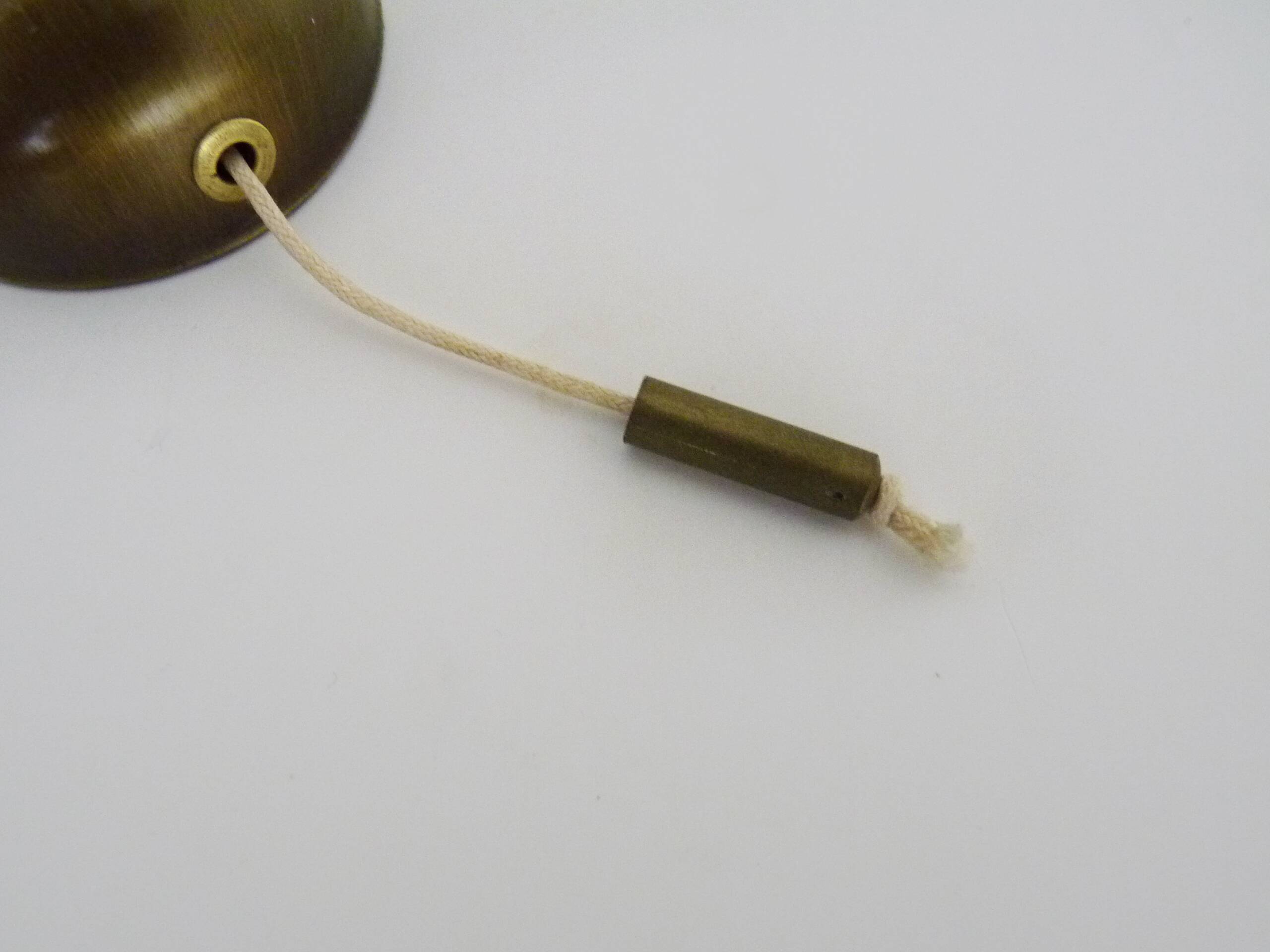 Pair of Je Fassung brass 2-light wall lights made in Germany