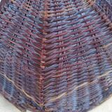 Lampshade suspension rattan wicker iron