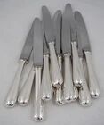 Christofle Baguette, 12 dessert knives, in perfect condition.