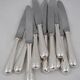 Christofle Baguette, 12 dessert knives, in perfect condition.