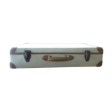 White cardboard suitcase