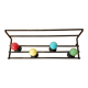 50s coat rack with multicolored balls
