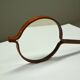Rosewood hand mirror by Hans-Agne Jakobsson made in Markaryd, 1950s Sweden.